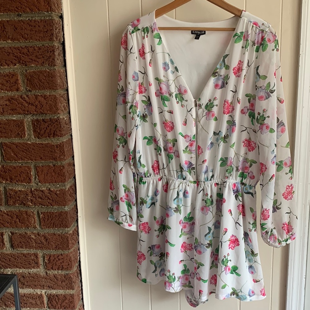 Express floral romper